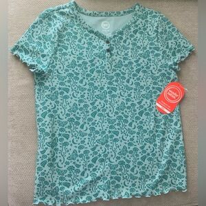 NWOT Kid’s Wonder Nation Green Fitted Short Sleeve T-Shirt